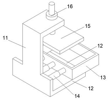 Iron and steel scrap recovery counterweight production device