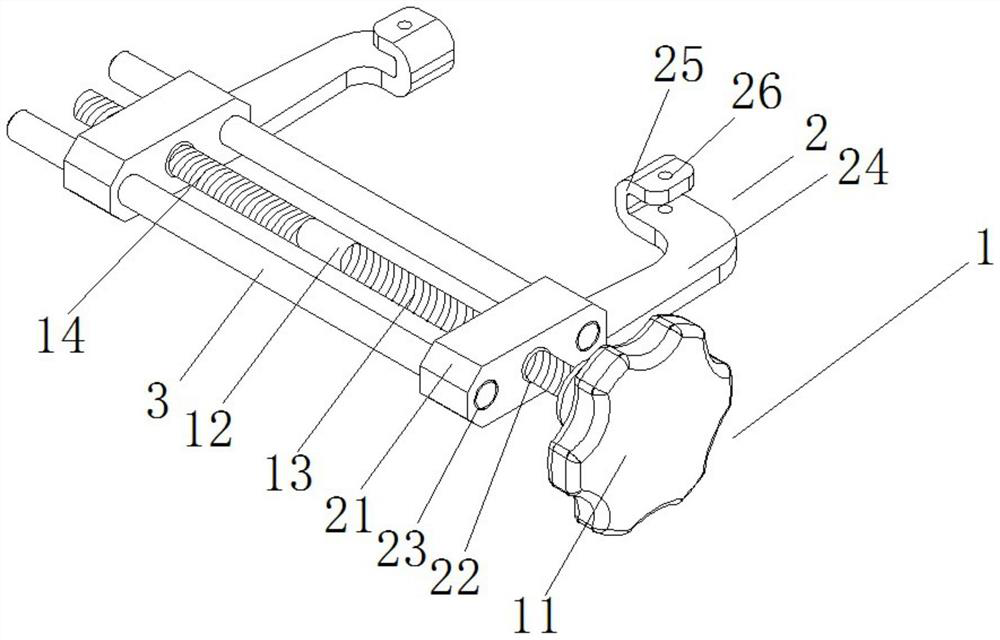 A kind of reverse thread propulsion resetter