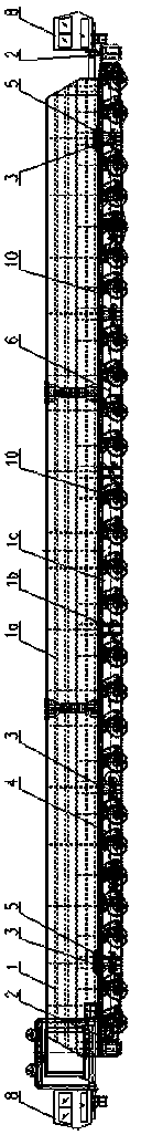 Low-level girder transporting vehicle and bridge erection and installation method