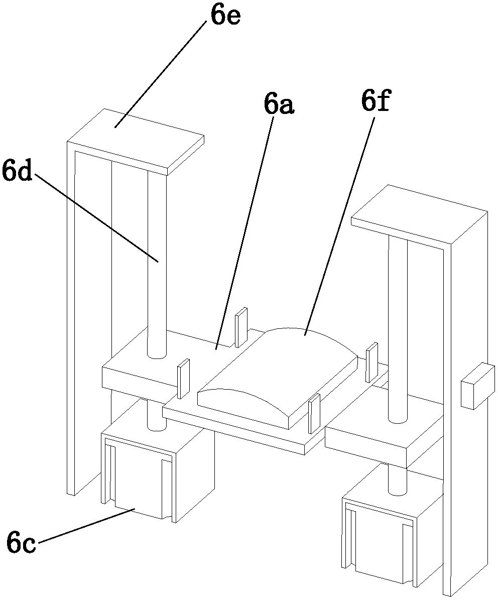 Automatic deburring device for magnetic tile