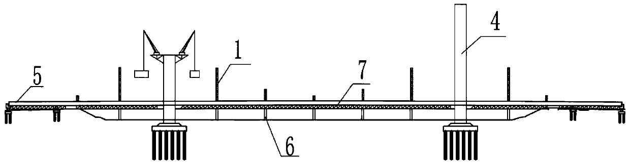 Spatial cable suspension bridge main cable construction assisting device and main cable construction method