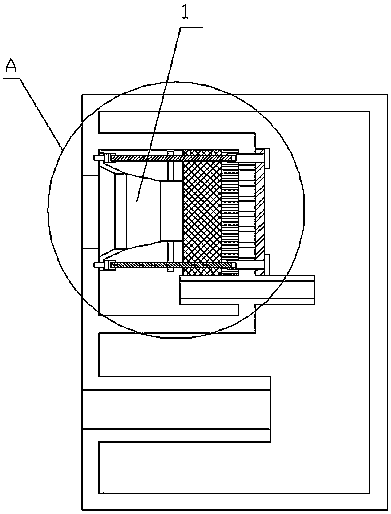 Loudspeaker mounting structure with high stability