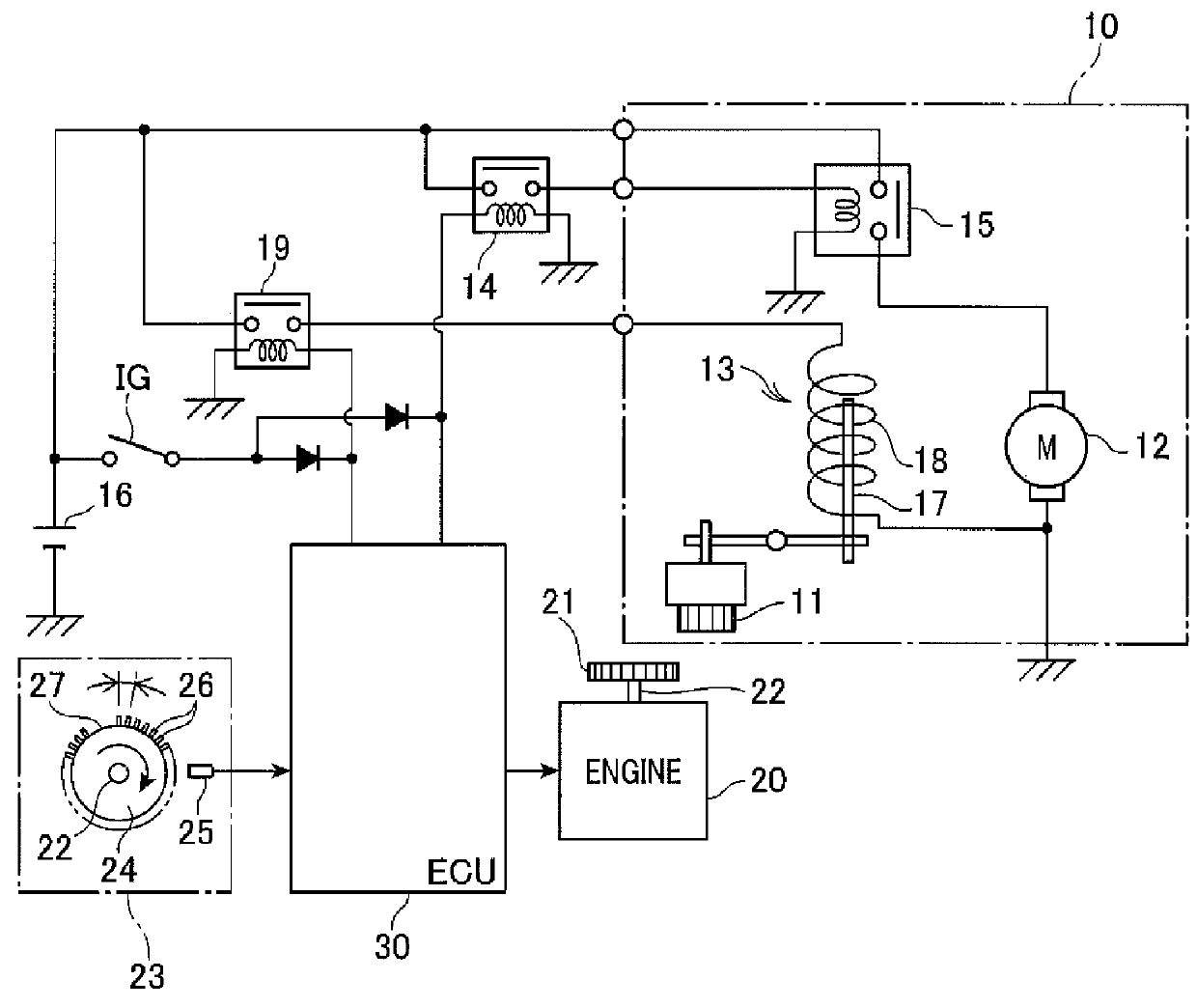 Engine control system designed to predict engine speed accurately