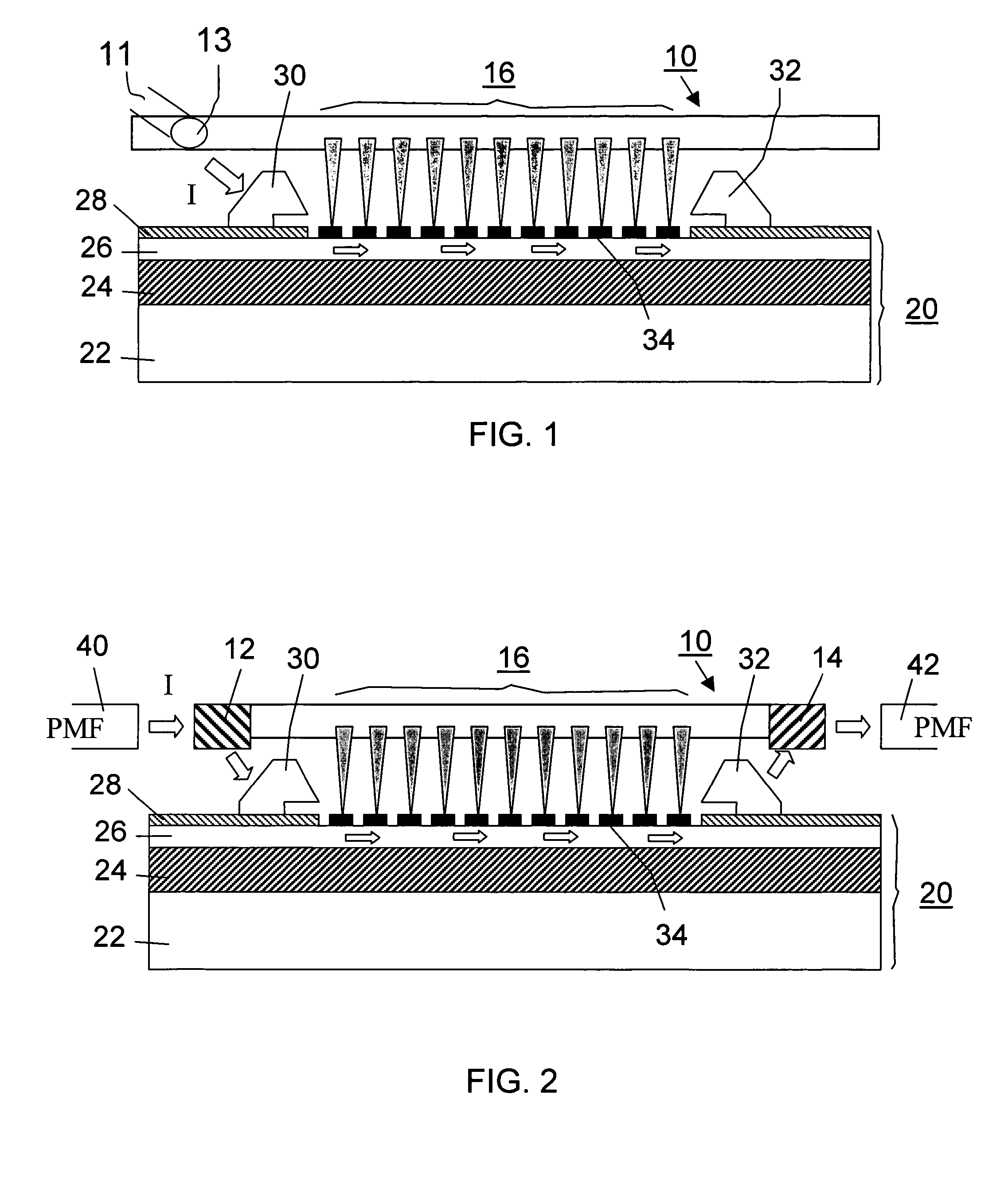 Wafer-level opto-electronic testing apparatus and method