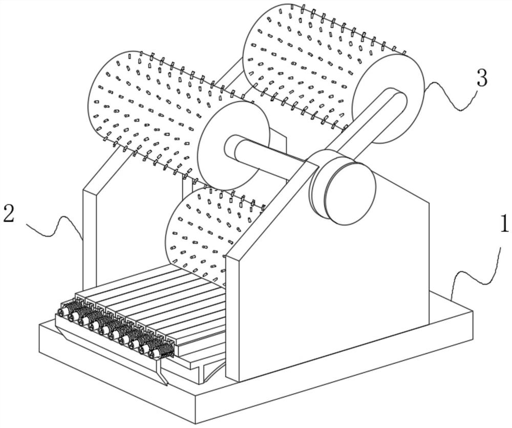 Continuous production equipment for super cotton-like polyester fibers