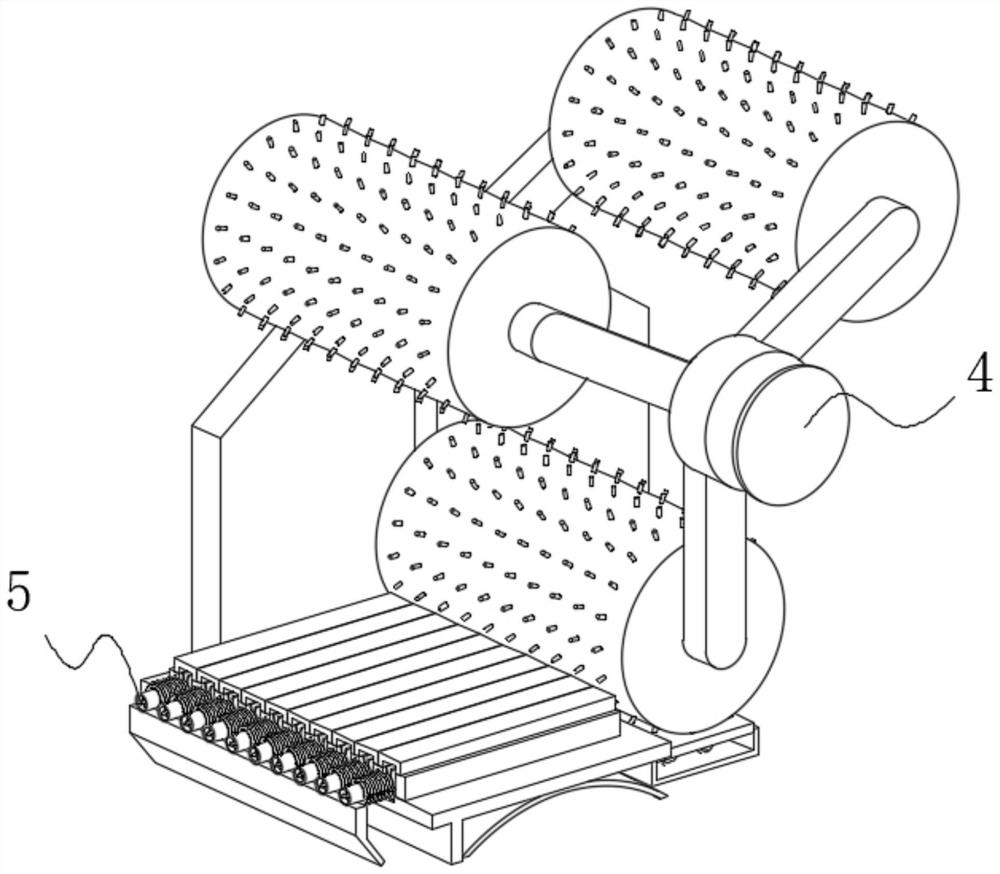 Continuous production equipment for super cotton-like polyester fibers