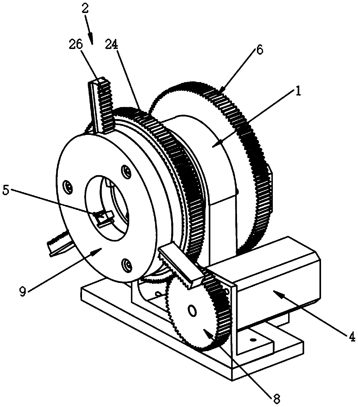 Cable radial cutting system and stress cone machining device with same