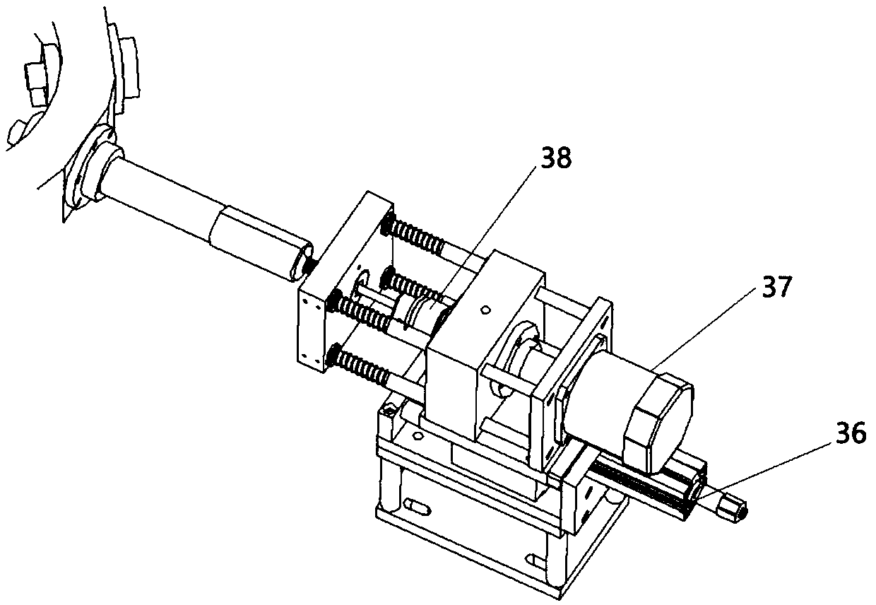 Punching, film pasting and capping machine