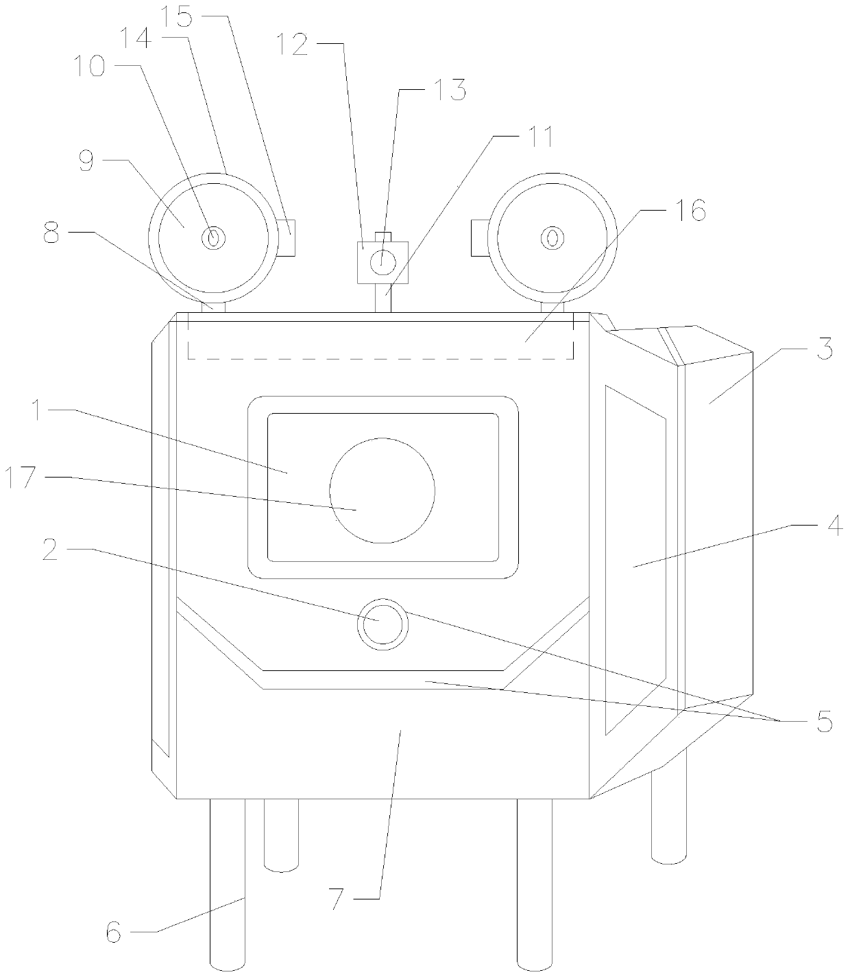 Auxiliary device for improving face recognition payment accuracy