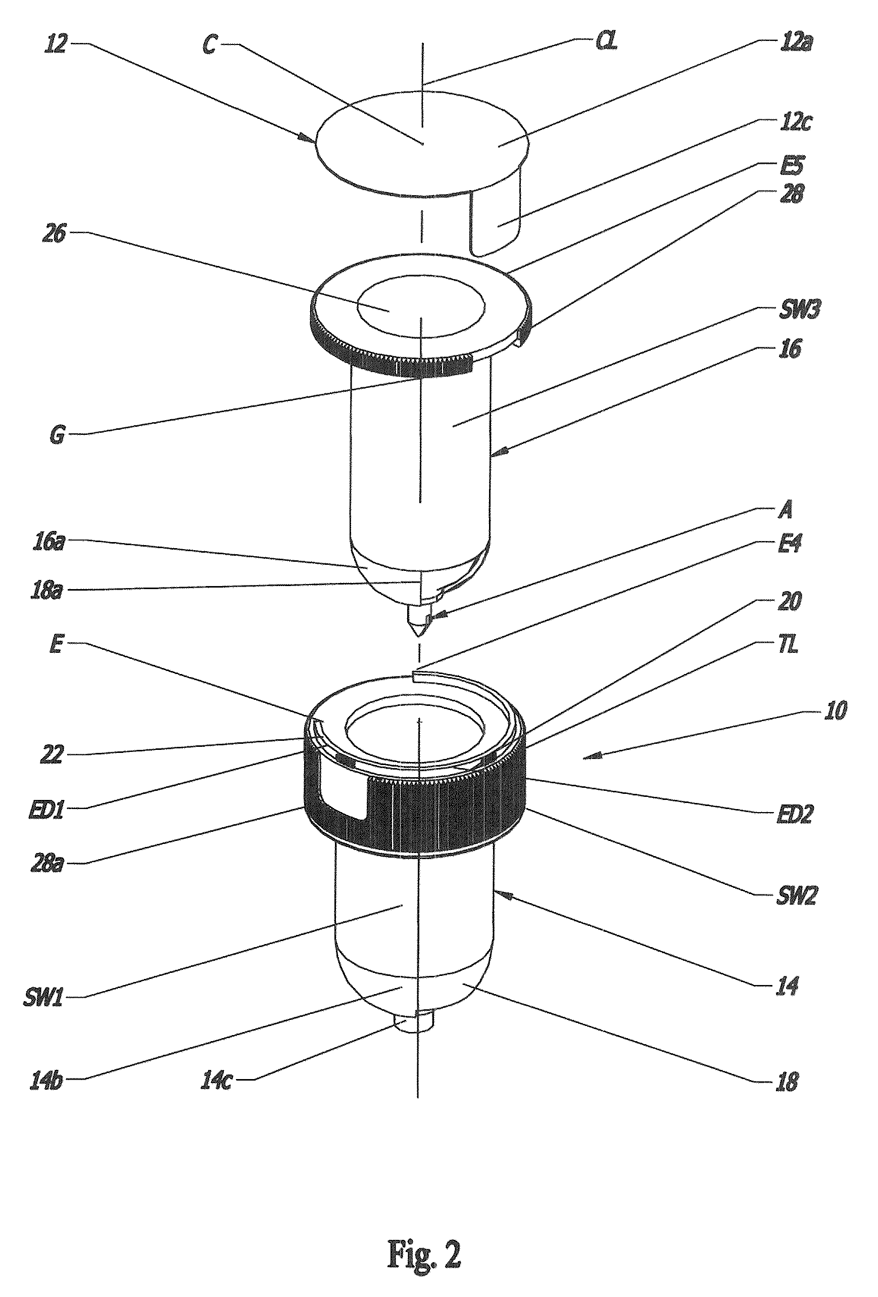 Dispenser and method