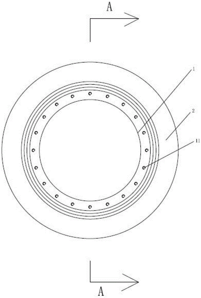 Centrifugal metal roll ring and manufacturing process thereof