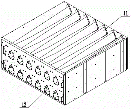 Batched circulating dryer used for wheat and drying method