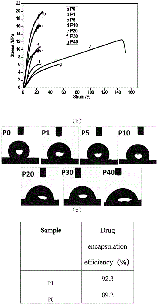 Drug-loaded guided tissue regeneration membrane and preparation method thereof