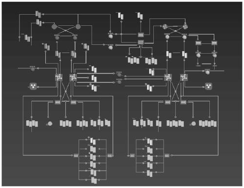 Network security monitoring method, system and device, storage medium and computer equipment