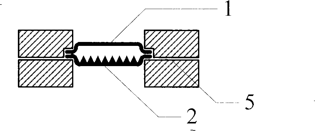 Encapsulation method of minitype flat plate hot pipe