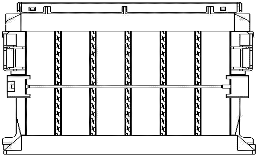 Deformation restraint battery pack module structure