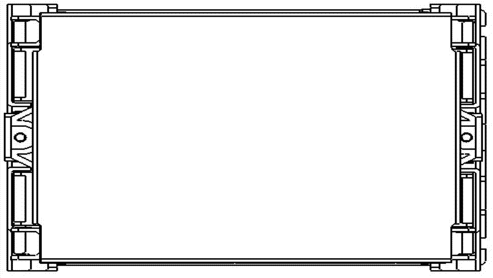 Deformation restraint battery pack module structure