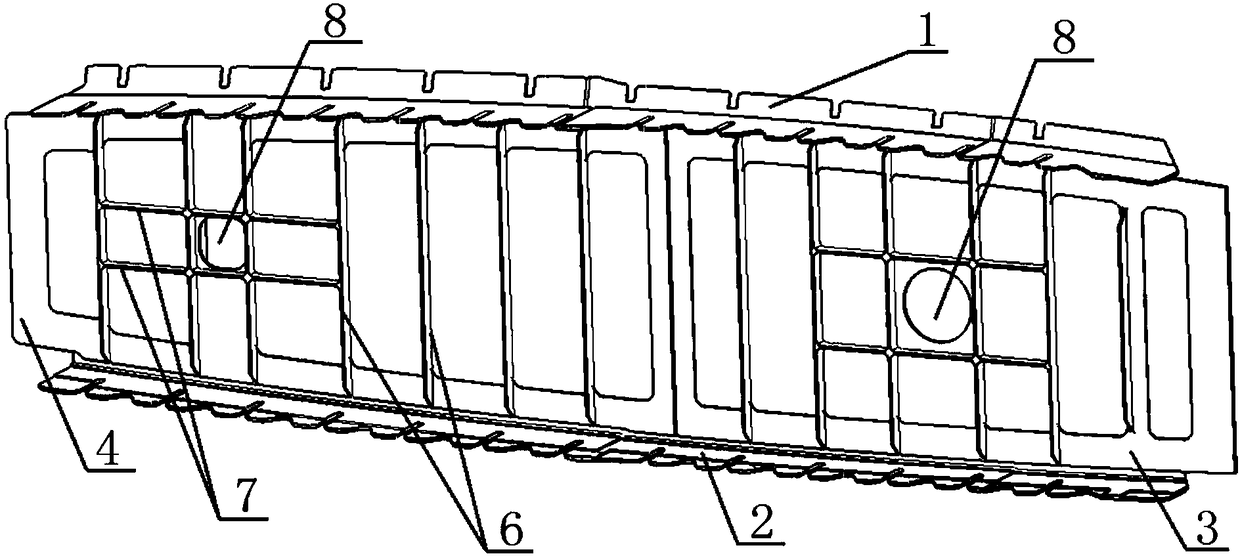 Combination rib for aircraft wings