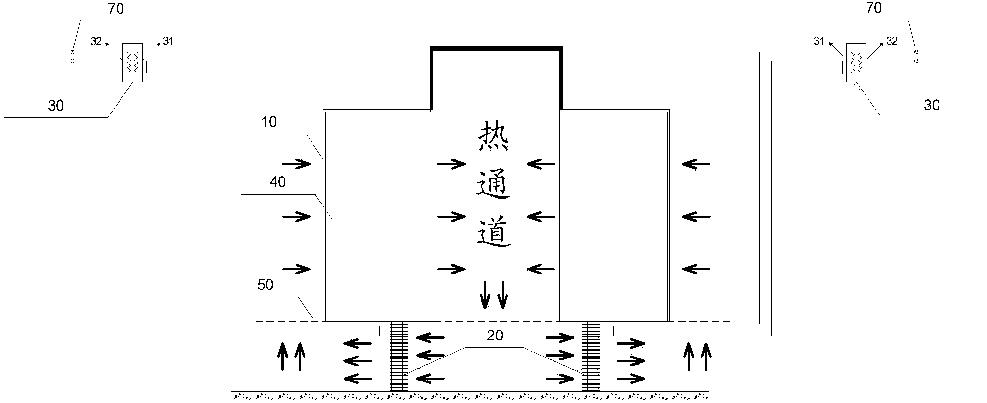 Cooling system for electronic equipment