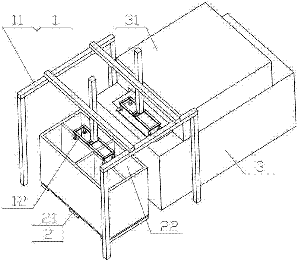 Control method for auxiliary metal plate factory flat plate processing unit