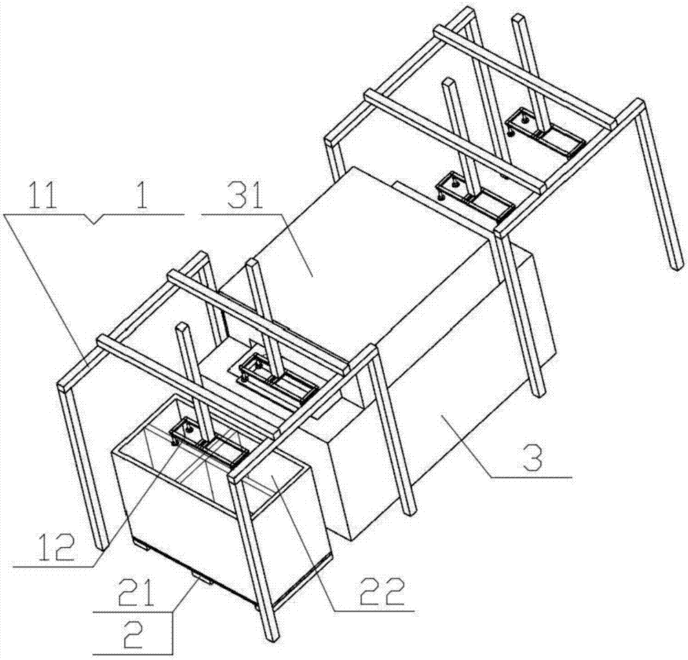 Control method for auxiliary metal plate factory flat plate processing unit