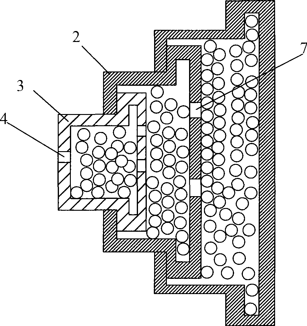 Anti-collision device and method for making rubber block of anti-collision device