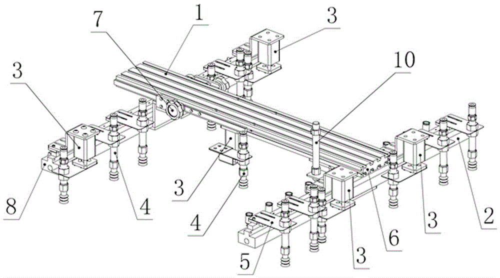 Vacuum suction cup holder for automatic plate receiving machine without chipping