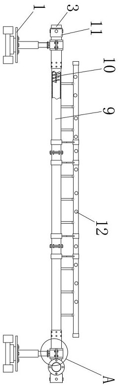 Tailing retreating type ore drawing device