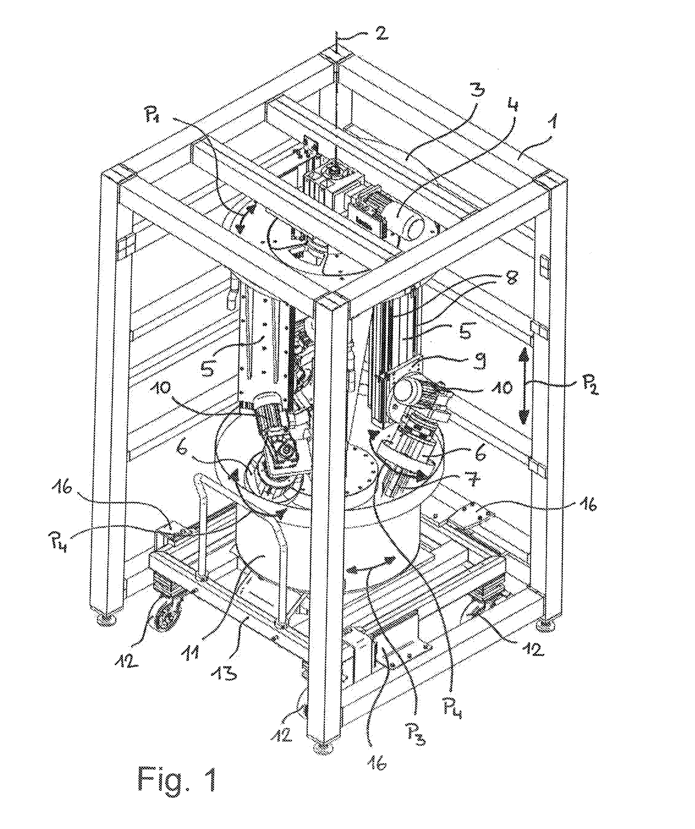 Method and device for the surface finishing of workpieces