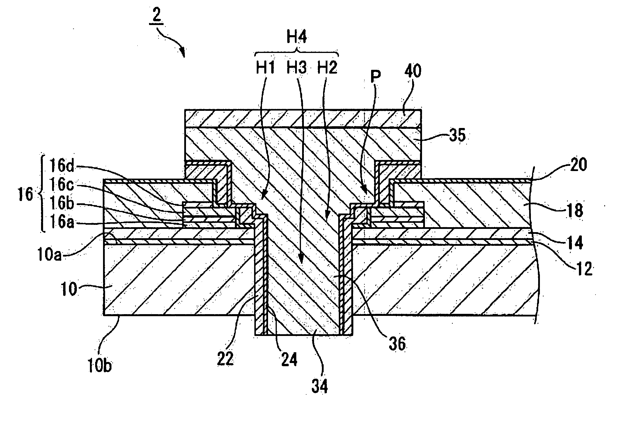 Semiconductor device, method for producing the same, circuit board, and electronic apparatus