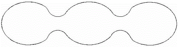 A kind of double wavy linear nylon 6 filament and its preparation method