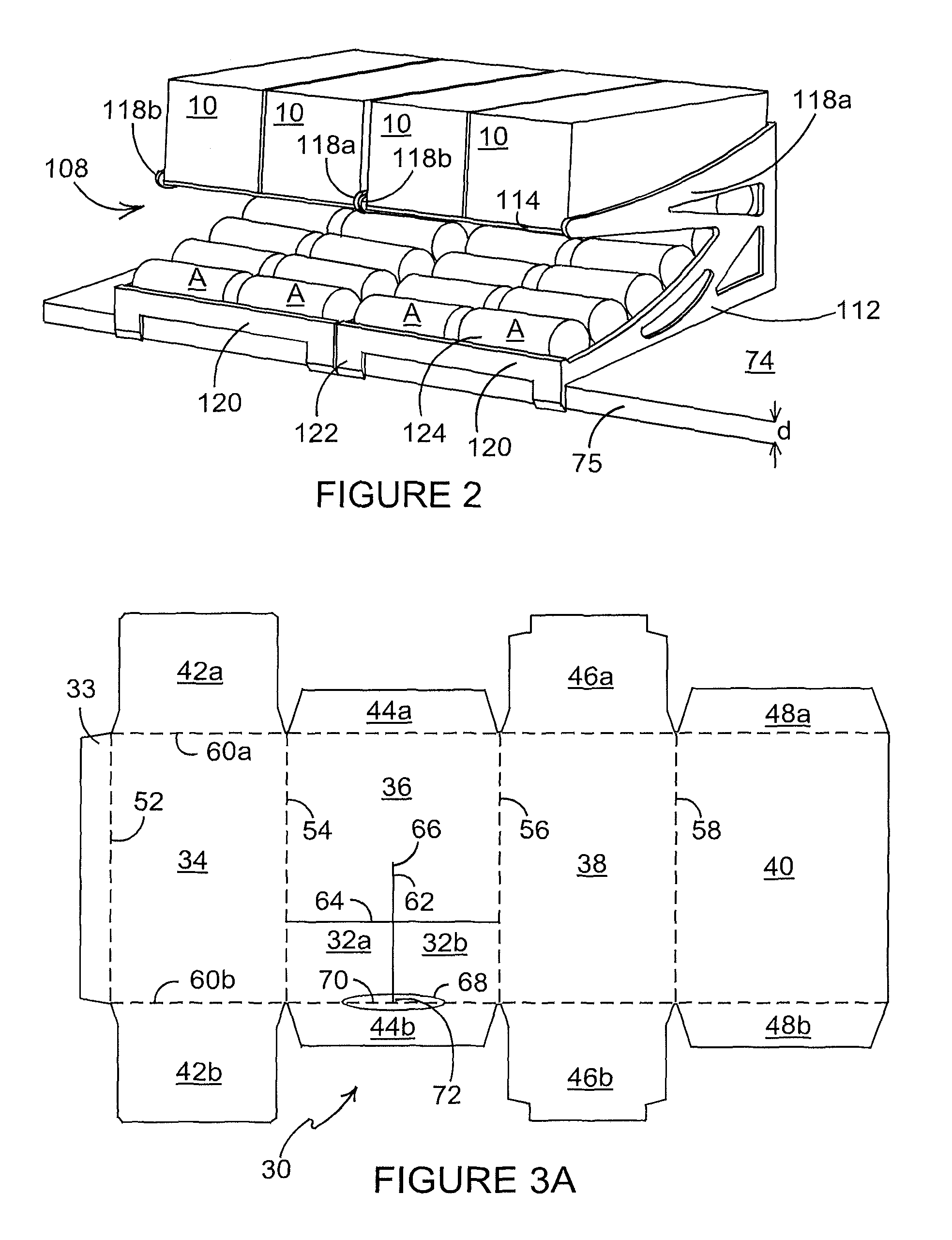 Display system, dispensing device and package for use therein