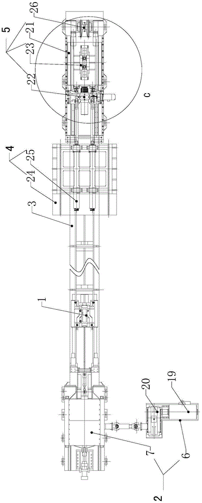 Multifunctional rolling machine with roll profiles with two-time hole-punching function