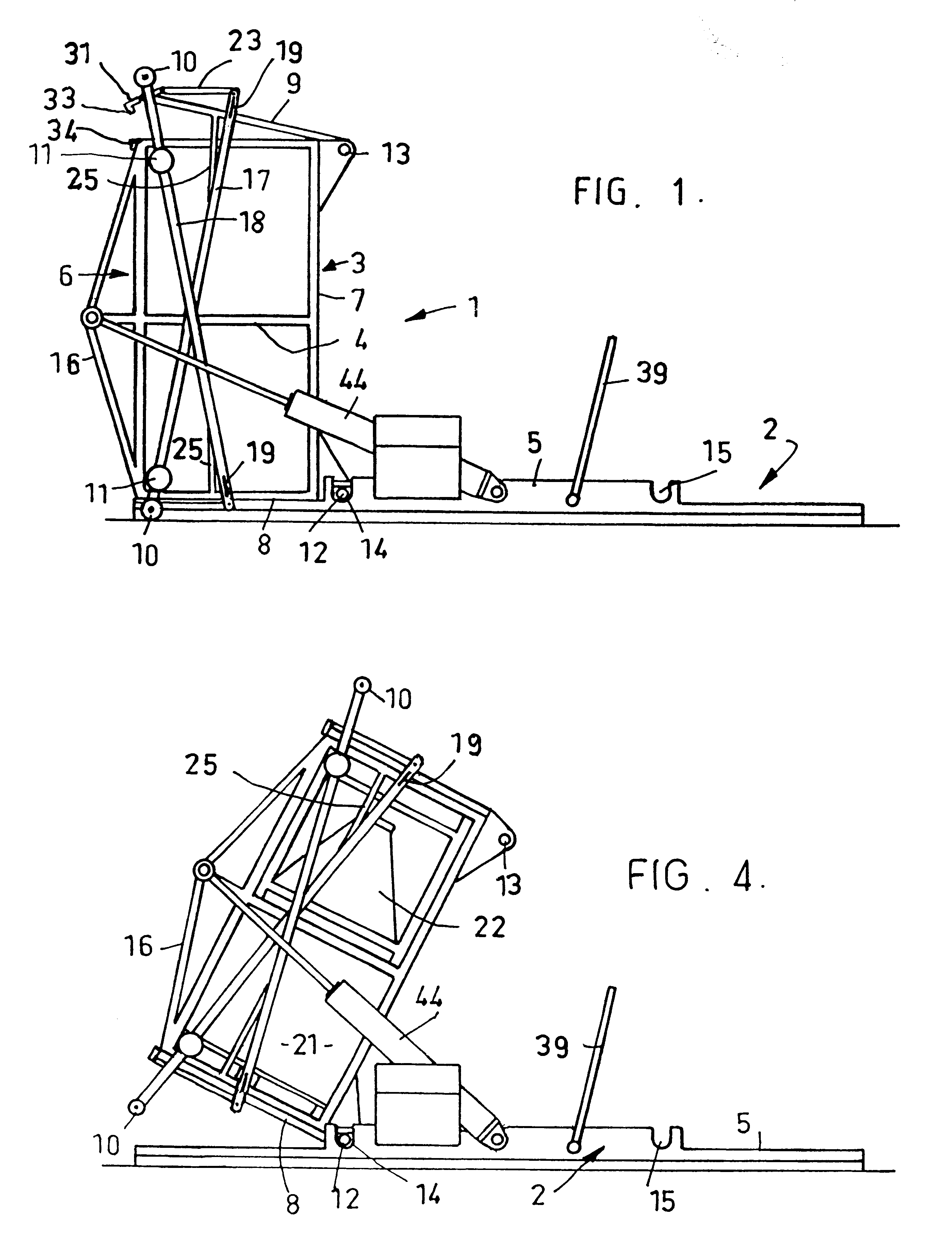 Apparatus for inverting containers