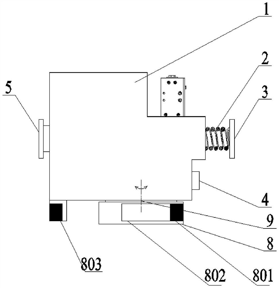 Comprehensive pipe gallery rescue robot based on telescopic car coupler