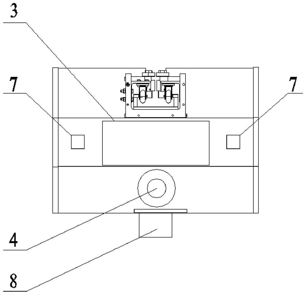 Comprehensive pipe gallery rescue robot based on telescopic car coupler