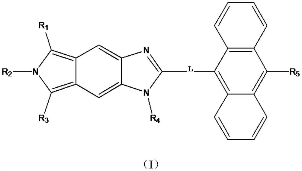 Compound for organic luminescence and application thereof