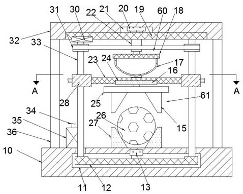 A testing device for the firmness of printing on the surface of cables