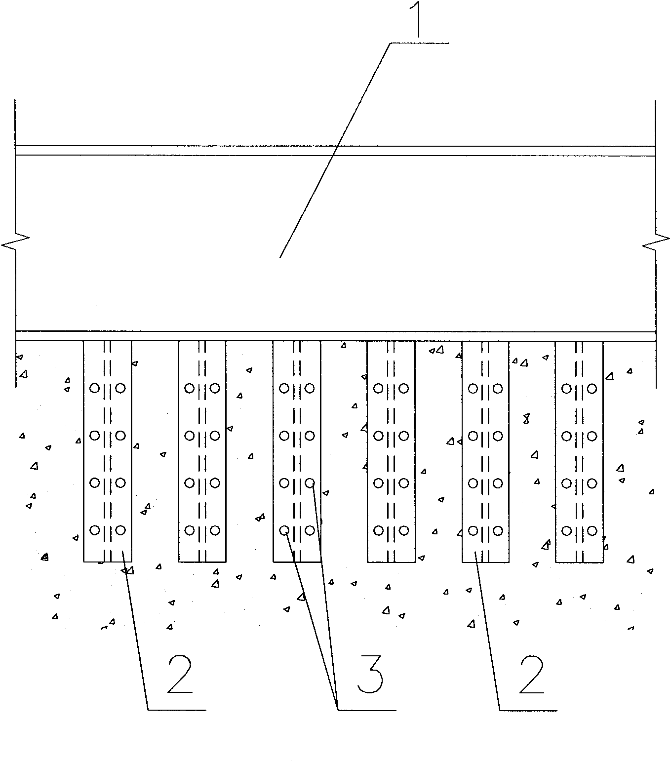 Connected node of horizontal member and foundation of thin steel-plate shear wall