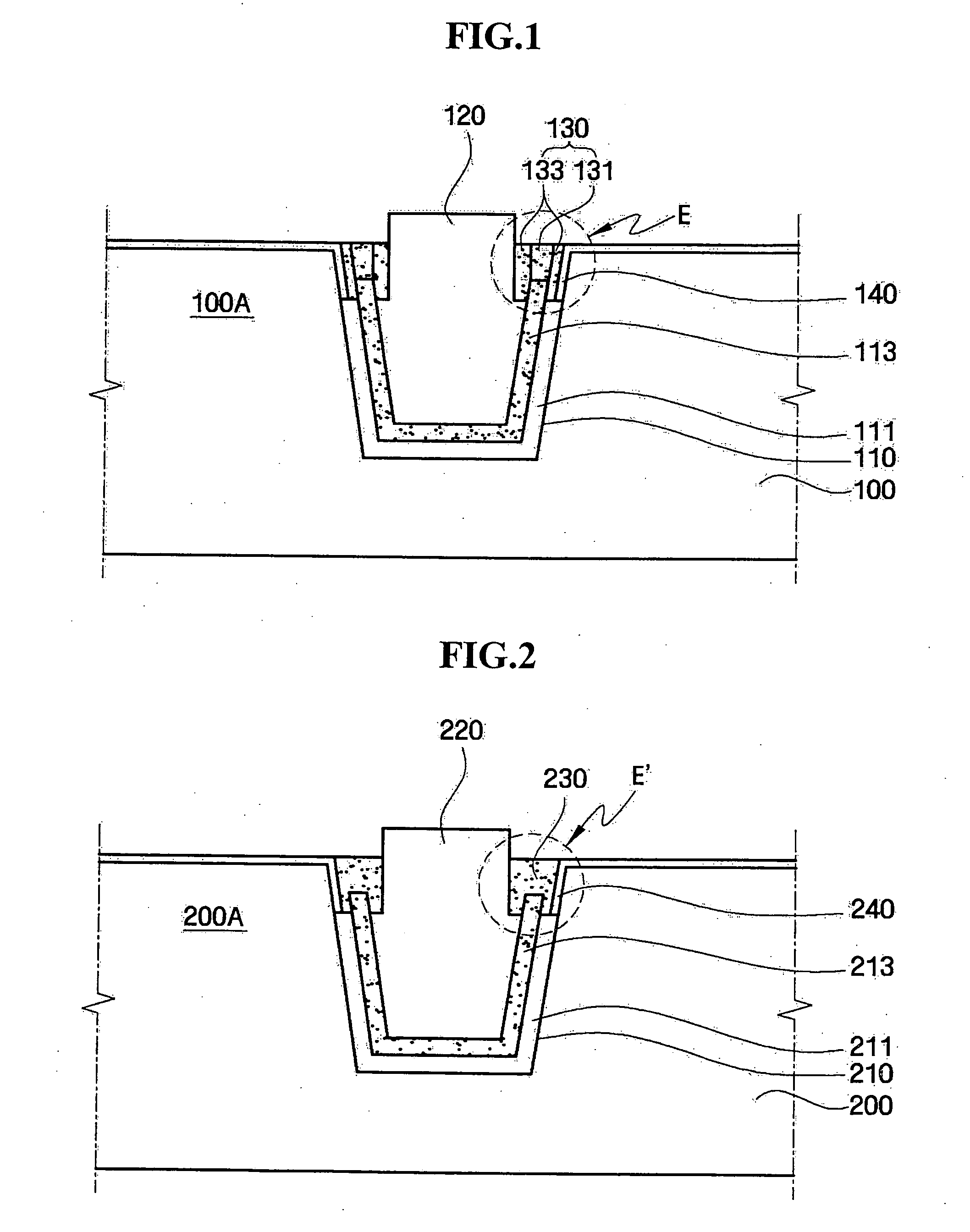 Trench isolation type semiconductor device and related method of manufacture