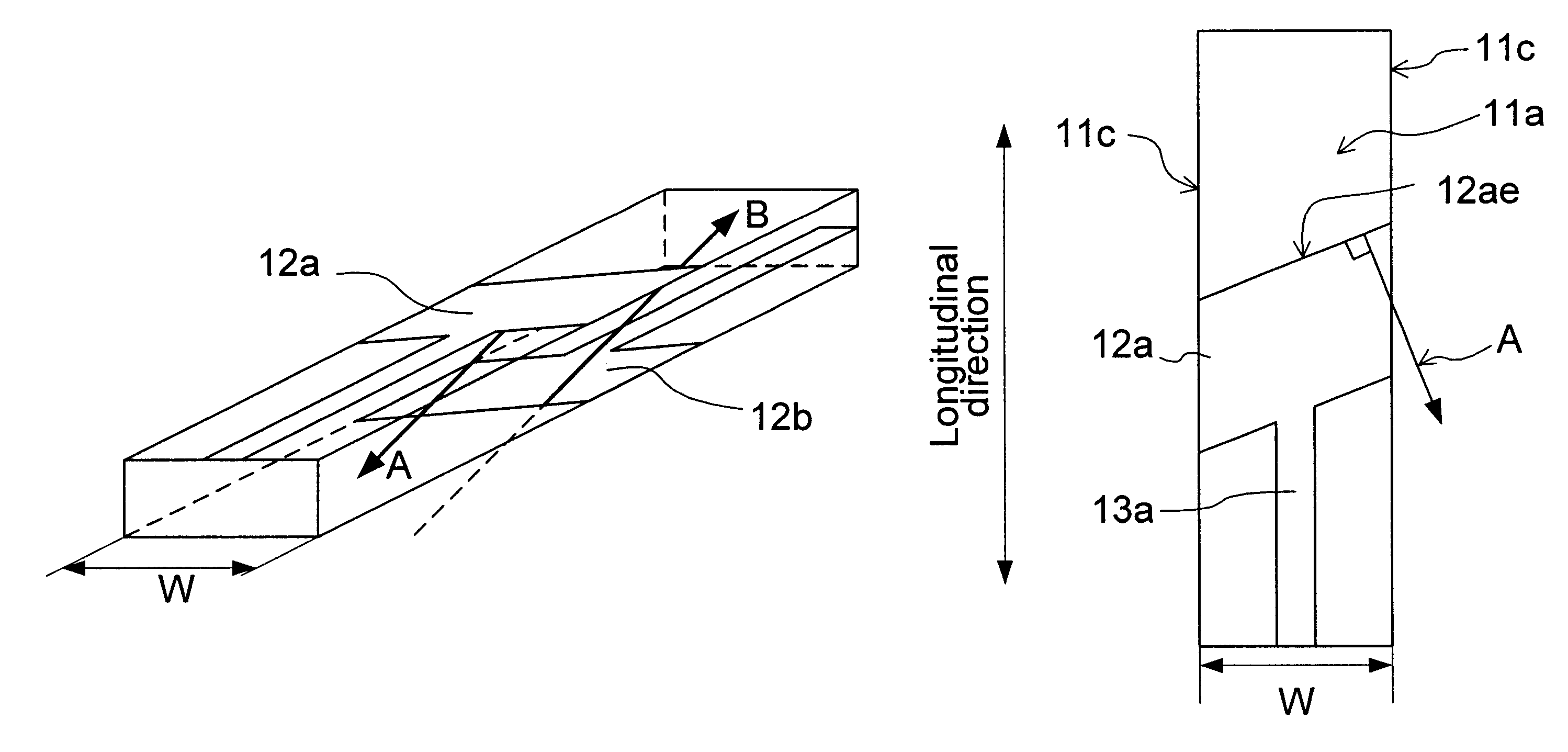 Piezoelectric element having thickness shear vibration and mobile communication device using the same