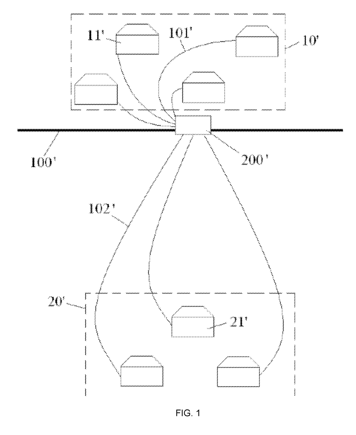Optical cable wiring system and opticalcable connecting component