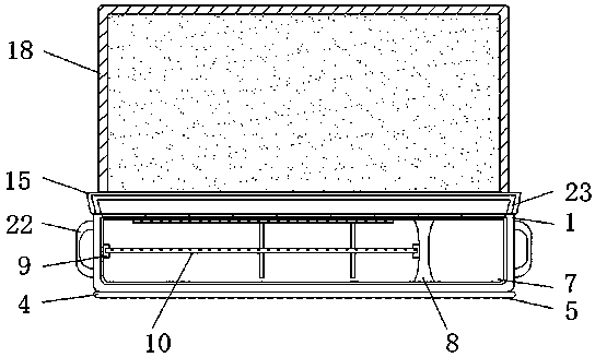 LED display with storage function and myopia prevention function