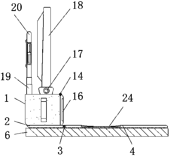 LED display with storage function and myopia prevention function