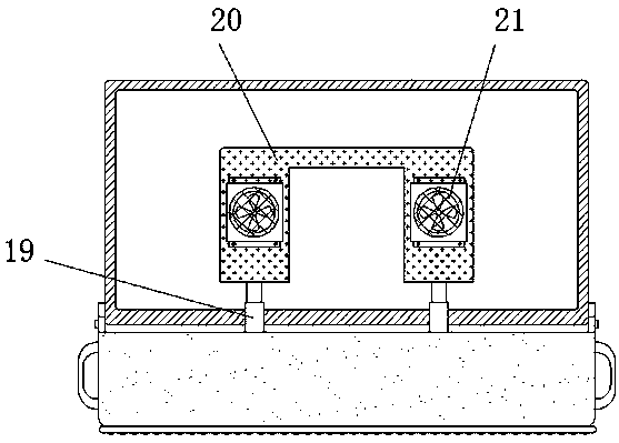 LED display with storage function and myopia prevention function