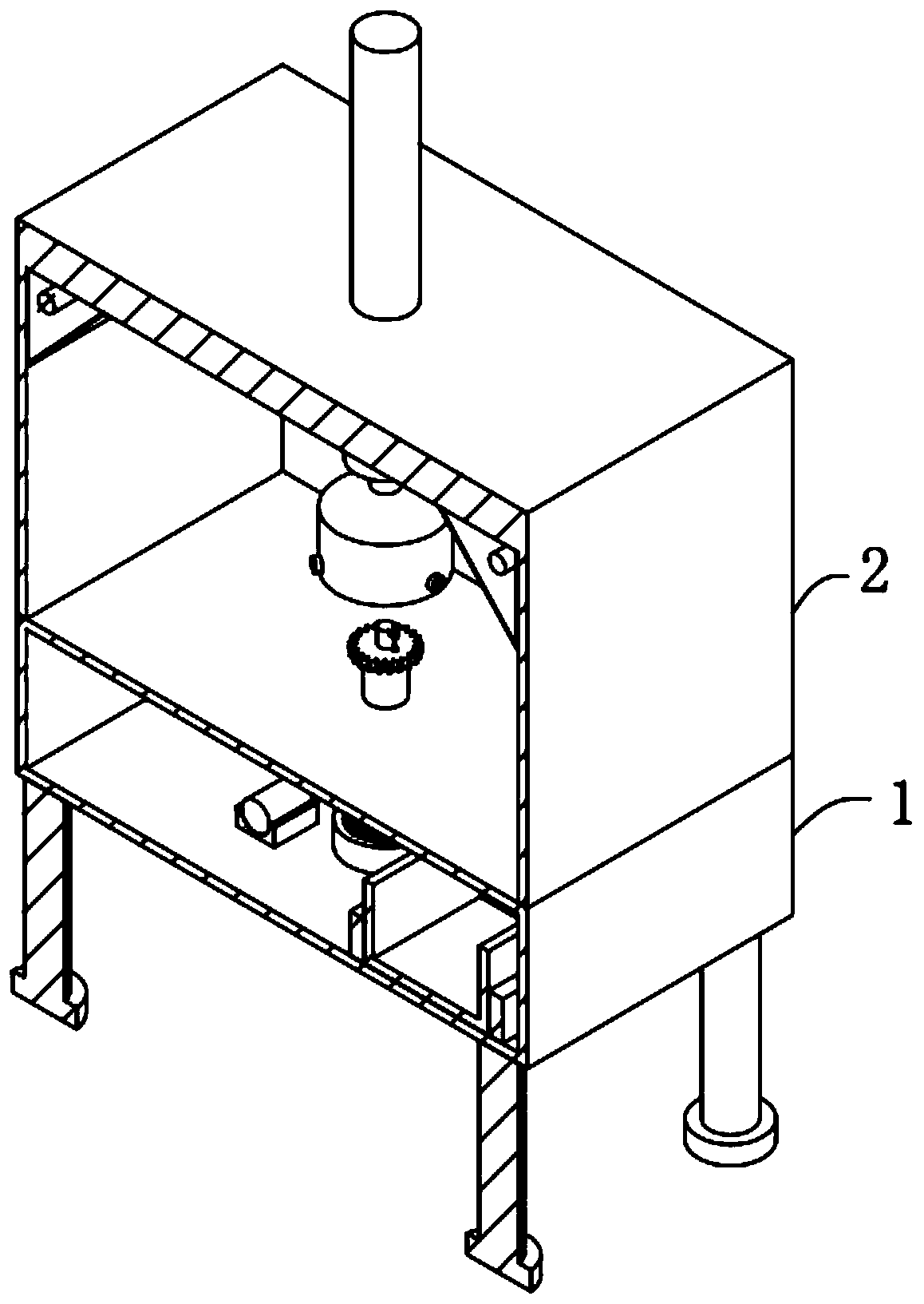 Equipment for chamfering of sprocket part of sprocket wheel