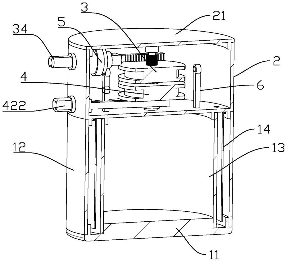 Device for shaking dice