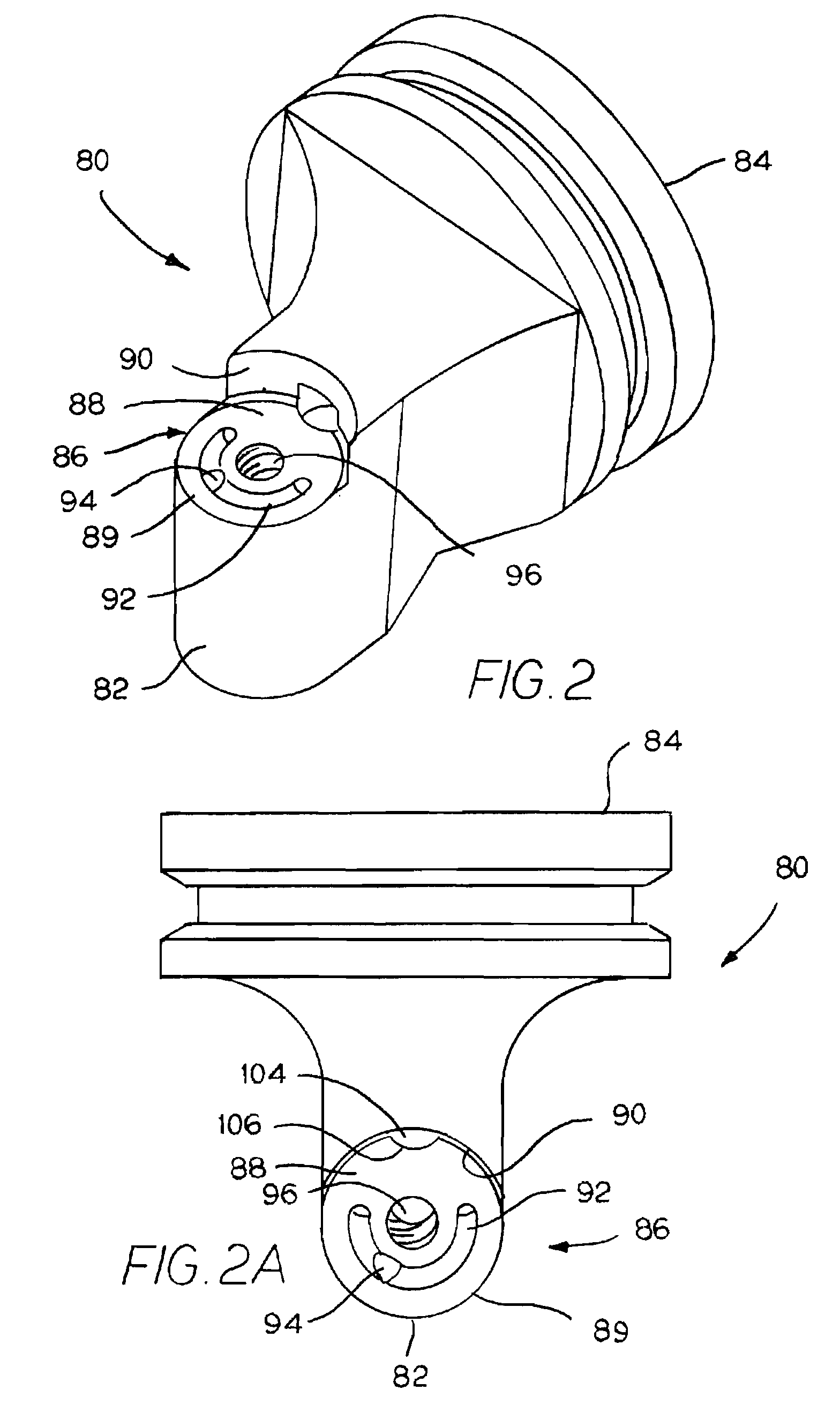 Cutting insert with internal coolant delivery and cutting assembly using the same