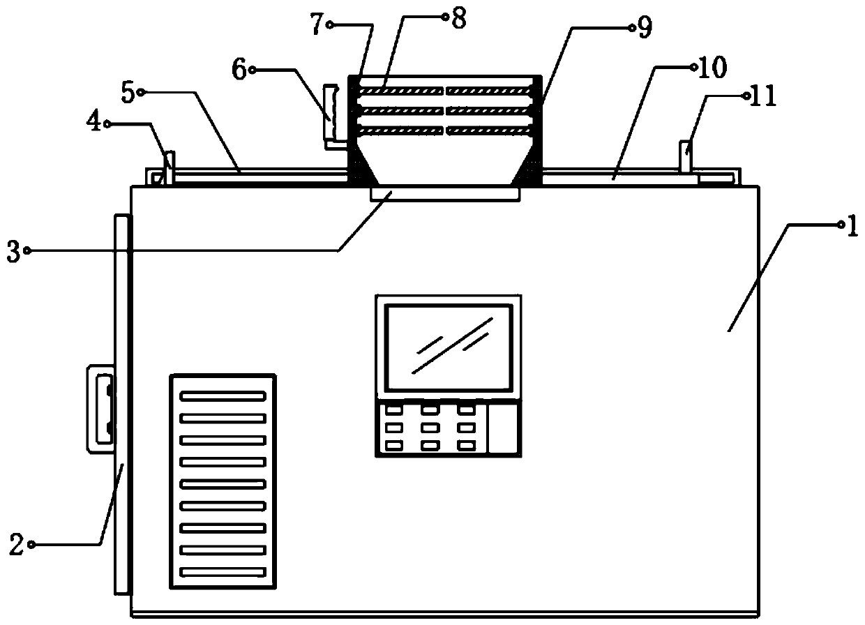 Refrigeration device for aquatic product processing