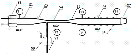 A device and method for blending natural gas with alcohol-based fuel